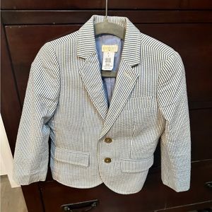 Crewcuts Seersucker Blazer - 3T (Perfect for Easter)